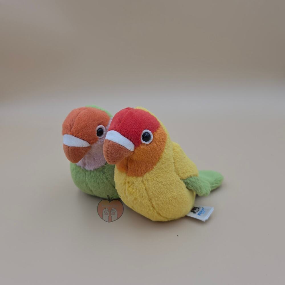 Jellycat Pair Of Lovely Lovebirds - AUTHENTIC - NEW WITH TAGS